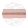 Afbeelding van Peach Pink - #5S Gold | Spiraalrits | 1 meter