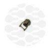 Bild von Slider for metal zipper with D-ring #M5 | Antique brass