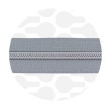 Image of Stone Grey - #5S Silver | Nylon Coil Zipper Tape | 1 meter