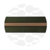 Afbeelding van Army Green - #5S Rose Gold | Nylon Coil Zipper Tape | 1 meter