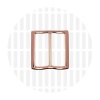Image de Smart | Wide mouth Strap slider | 38 mm | Rose Gold
