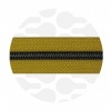 Afbeelding van Mustard Yellow - #S5 Gunmetal | Spiraalrits Tape | 1 meter