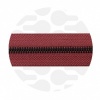 Image of Porto Red - #M5 Black | Metal Zipper Tape