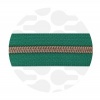 Picture from Frosted Green - #S5 Rose Gold | Nylon Coil Zipper Tape | 10 meter
