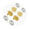 Afbeelding van Magneet | Slim | Gold