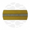 Afbeelding van Mustard Yellow - #S5 Silver | Spiraalrits Tape | 1 meter