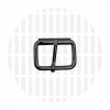 Image of Roller Buckle | 38 mm | Gun metal