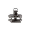 Image of Snap-on #5M | Zipper slider Nylon Coil | Polished Nickel