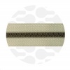 Image of Oatmeal Beige - #5S Bronze | Nylon Coil Zipper Tape | 1 meter