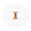 Image de Chicago screws 10x8 | Rose Gold