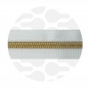 Afbeelding van Pure White - #S5 Gold | Spiraalrits | 1 meter