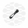 Image of Buttonhole #M5 | Slider for metal zipper | Gun Metal