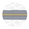 Image of Stone Grey - #5S Gold | Nylon Coil Zipper Tape | 1 meter