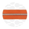 Image of Coral Pink - #M5 Silver | Metal Zipper Tape