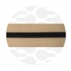 Afbeelding van Latte Beige - #S5 Black | Spiraalrits | 3 meter