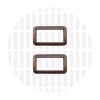 Image de Sleek | Rectangular ring | 25 mm | Antique Copper