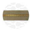 Picture from Pottery Clay - #5M Gold | Metal Zipper tape | 5 meter