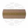 Picture from Dusty Peach - #S5 Gold | Nylon Coil Zipper Tape | 10 meter