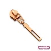 Bild von Bar #5S | Schieber Nylon Reißverschluss | Matt Rose Gold