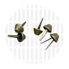 Image of Basic | Bucket Purse Feet | Antique Brass