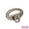 Afbeelding van Flipsluiting | Oval | Nickel