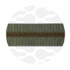 Image of Striped Field - #5S Bronze | Nylon Coil Zipper Tape | 1 meter
