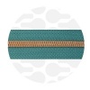 Picture from Mineral green - #S5 Rose Gold | Nylon Coil Zipper Tape | 10 meter