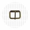 Image of Roller Buckle | 38 mm | Antique Brass