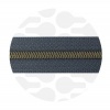 Afbeelding van Midnight Grey - #S5 Bronze | Spiraalrits | 10 meter