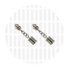 Image de Tassel #5S | curseur zip nylon | Nickel