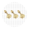 Afbeelding van Rose Flower #5S | schuiver spiraalrits | Gold