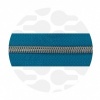 Picture from Lagoon Blue - #S5 Silver | Nylon Coil Zipper Tape | 1 meter