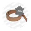 Afbeelding van Leather strap 130cm - 15 mm - Camel Brown