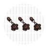 Afbeelding van Rose Flower #5S | schuiver spiraalrits | Antique Copper