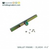 Afbeelding van Wallet frame small | Iridescent Rainbow