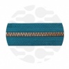 Image of Ocean Blue - #M5 Bronze | Metal Zipper Tape