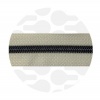 Picture from Oatmeal Beige - #5S Gunmetal | Nylon Coil Zipper Tape | 10 meter