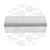 Afbeelding van Pure White - #5S Silver | Spiraalrits | 1 meter