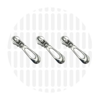 Buttonhole #5S | schuiver spiraalrits | Nickel