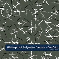 Sage Green | Pencil Art | Waterafstotend | 50 cm x 145 cm