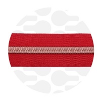 Crimson Red - #S5 Rose Gold | Spiraalrits | 1 meter