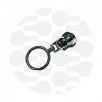 Loop #M5 | Slider for metal zipper | Gun metal