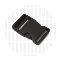 Hybrid | klikgesp | 25 mm | Electro Black