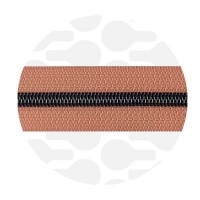 Melon Blush - #S5 Gunmetal | Spiraalrits | 10 meter