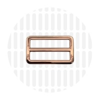 Sleek | schuifgesp | 38 mm | Rose Gold