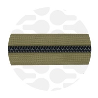 Mossy Green - #S5 Gunmetal | Zip Nylon | 10 mètres