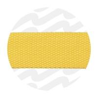 Sunny yellow - 19 mm | Cotton Poly Webbing | Maxi Roll