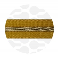 Kurkuma Yellow - #5S Gold | Nylon Coil Zipper Tape | 10 meter