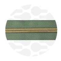 Willow green - #S5 Gold | Spiraalrits | 10 meter