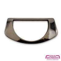 Semi circle grommet handle | Gun metal